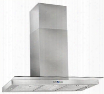 Wc44e90sb 36" Dovere Wall Mount Chimney Hood With Heq Tsentry Stainless Steel Mesh Grease Filters Delay Off Filter Clean Reminder And 2 Led Lights: