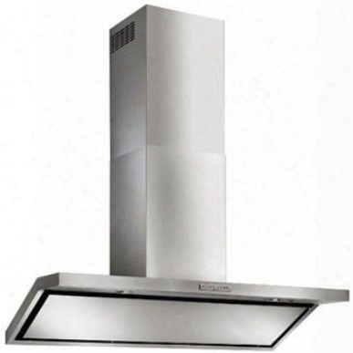 Wc46e42sb 42" Circeo Wall Mount Chimney Hood With Heat Sentry Perimeter Aspiration Mesh Grease Filters And 2 Led Lights: Stainless