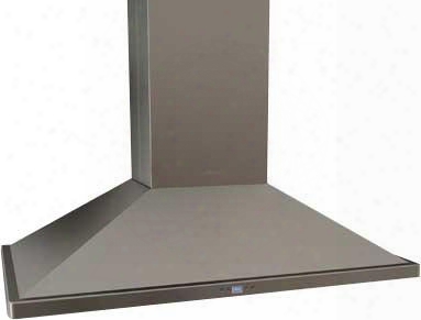 Zna-e42cs 42" Essentials Europa Series Napoli Island Mount Range Hood With 715 Cfm Internal Blower Baffle Filters Dcbl Suppression System And Bloom Hd Led