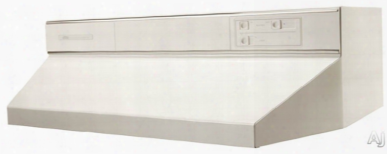 Broan 88000 Series 884201 42 Inch Under Cabinet Range Hood With 360 Cfm Internal Blower, Infinite Speed Slide Controls, Standard Heat Sentry, 2 Washable Aluminum Filters And Convertible To Recirculating: White
