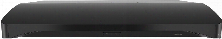 Broan Alta Bqdd136bl 36 Inch Under Cabinet Range Hood With Captur␞ System, Micro Mesh Filter, 2-level Led Lighting, Capacitive Touch Controls, 300 Cfm Blower And 1.2 Sones Nose Level: Black