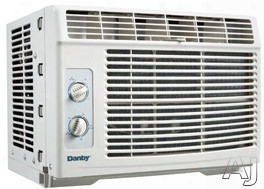 Danby Dac050mub1gdb 5,000 Btu Window Air Conditioner With R-410a Refrigerant, 150 Sq. Ft. Cooling Area, 2-way Air Direction, Removable Air Filter And Mechanical Controls