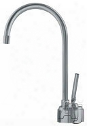 Franke Dw8080100 Cold Water Only Point-of-use Faucet With Frcnstr100 Filter, Long Lasting Cartridges, Flexible Connecting Tubes, Contemporary Design And Icc Certified: Satin Nickel