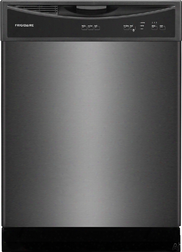 Frigidaire Ffbd2406nd Full Console Dishwasher With Ready-select, Spacewise Silverware Basket, Control Lock, Hi-temp Wash, Self-cleaning Filter, 14 Place Setting Capacity, 60 Dba Silence Rating, Energy Saver Dry, Dual Spray Arm, Polymer Tub And Ene