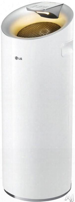 Lg As401wwa1 217 Sq. Ft. Puricare␞ Air Purifier With Smart Indicator, Smart Lighting, Smart Inverter, Filter Replacement Alarm, Child Lock, 8-hour Timer, Auto Mode And Energy Star