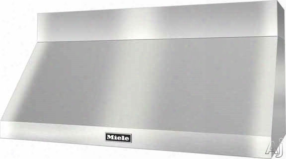 Miele Range Hood Series Dar1250 Pro-style Wall-mount Canopy Range Hood With Safety Sensor, Led Lighting, Baffle Filters, Optional Blowers And 4 Fan Speeds Including Intensive: 48" Width