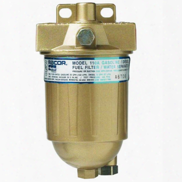 Racor 10 Micron Spin-on Series Fuel Filter/water Separator - 110a