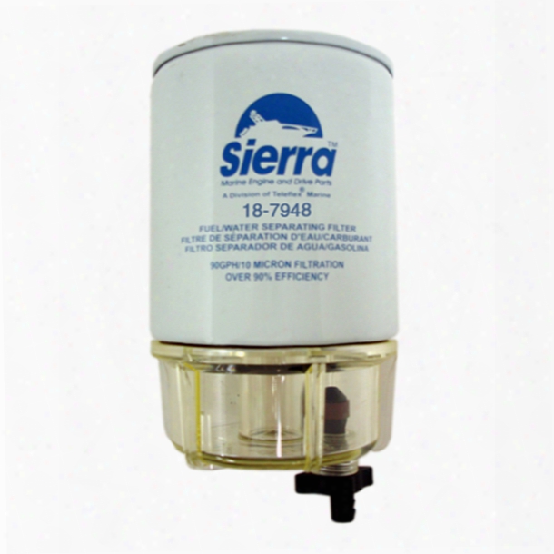 Sierra 10 Micron Filter With Aqua Vue Bowl, Racor