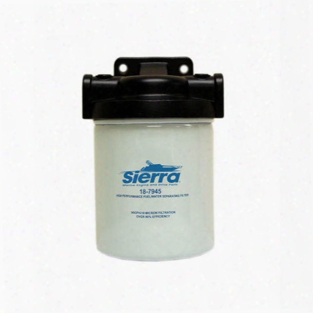 Sierra 10 Micron Fuel Water Separator Filter Replacement Element Kit