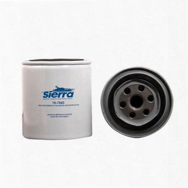 Sierra 10 Micron Replacement Filter (4.35") For Mercury 35-802893q, Yamaha Abb-fuelf-il-tr