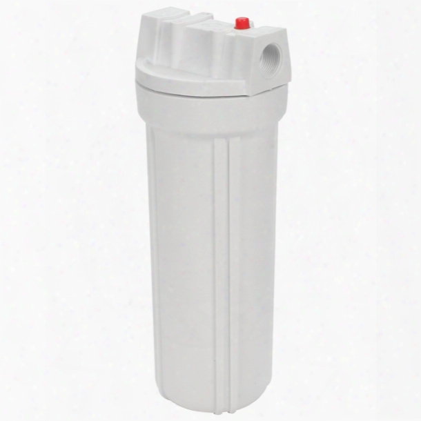 Yacht-mate 12 1/2" Water Filter, White Sump/white Top