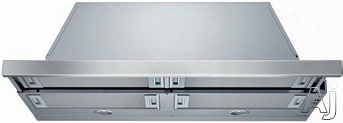 Bosch 500 Series Hui56551uc 36 Inch Under-cabinet Slide-out Range Hood With 500 Cfm Internal Blower, 3-speed Touch Controls, Halogen Lights, Aluminum Filters And Non-ducted Option