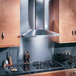 Broan Elite Rm52000 Series Rm52000 Wall Mount Chimney Hood With 370 Cfm Internal Blwoer, Multi-speed Slide Control, Heat Sentry, Two Halogen Lamps, Dishwasher-safe Aluminum Filters And Convertible To Non-ducted Operation