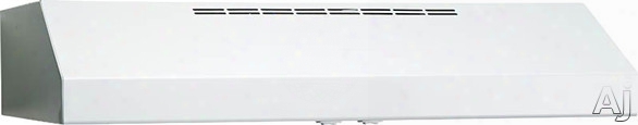 Broan Qml30ww Pro-style Under-cabinet Canopy Range Hood With Internal Blower, 2-speed Rocker Fan Control, Dual 35w Halogen Lights, Dishwasher-safe Filters And Convertible To Non-ducted Operation: White