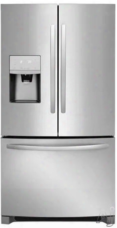 Frigidaire Ffhd2250ts 36 Inch Counter Depth French Door Refrigerator With Effortless␞ Glide Crispers, Store-more␞ Shelves, Cool-zone␞ Drawer, Even Temp␞, Puresource Ultra Ii Water Filter, Store-more␞ Bins, Star-k Sabbath 