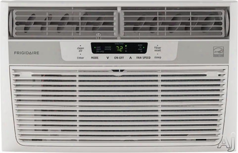 Frigidaire Ffre0833s1 8,000 Btu Energy Star Window Air Conditioner With Digital Controls, Remote Control, 350 Sq. Ft. Cooling Area, Redy-select Controls, 24-hour On-off Timer, Energy Mode And Clean Filter Alert