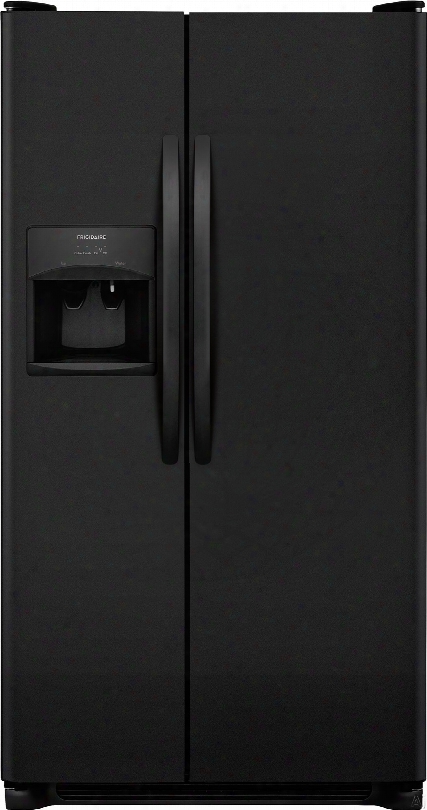 Frigidaire Ffss2615te 36 Inch Side-by-side Refrigerator With Puresource Filtraiton, Ready-select Controls, Filter Alert, Control Lock, Store-more␞ Shelves, Store-more␞ Gallon Bins, Store-more␞ Drawers, Adjustable Interior Storage