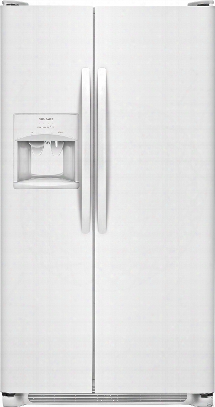 Frigidaire Ffss2615tp 36 Inch Side-by-side Refrigerator With Puresource Filtration, Ready-select Controls, Filter Alert, Control Lock, Store-more␞ Shelves, Store-more␞ Gallon Bins, Store-ore␞ Drawers, Adjustable Interior Storage