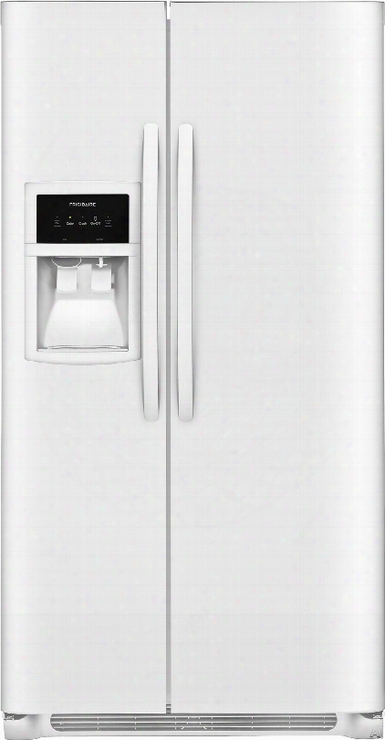 Frigidaire Ffss2625tp 36 Inch Side-by-side Refrigerator With Puresource Filtration, Ready-selectも Controls, Filter Alert, Control Lock, Tsore-more␞ Shelves, Store-more␞ Gallon Bins, Store-more␞ Drawers, Adjustable Interior Storage