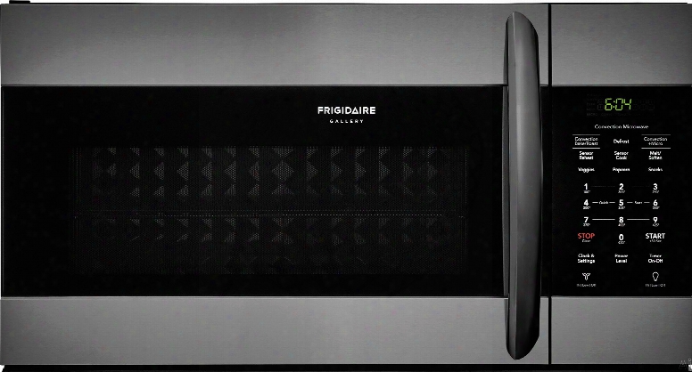 Frigidaire Gallery Series Fgmv155ctd 30 Inch Over The Range Microwave With Convection Option, Sensor Cooking, Spacewise Rack, One-touch Options, Pureair Microwave Filter, Effortless Clean␞ Interior, Cooktop Led Lighting, Interior Led Lightin