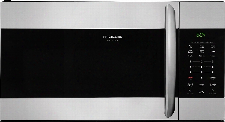 Frigidaire Gallery Series Fgmv176ntf 30 Inch Over The Range Microwave With Sensor Cooking, Spacewise Rack, Pureair Microwave Filter, Effortless Clean␞ Interior, Effortless␞ Reheat, Cooktop Led Lighting, Interior Led Lighting, One-touch
