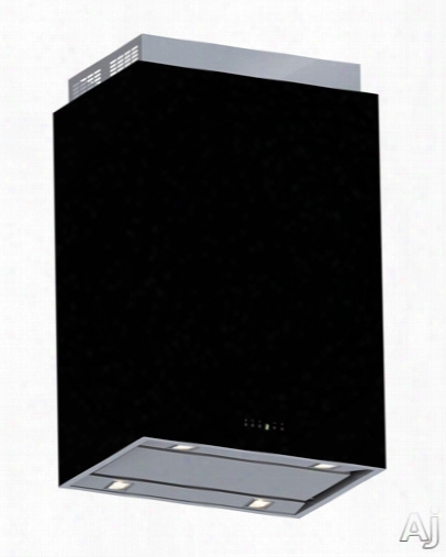 Futuro Futuro Lombardy Series Is24lombardyblk 24 Inch Island Mount Chimney Range Hood With 940 Cfm Internal B Lower, 4 Speed Electronic Controls, 2 Halogen Lights, Perimeter Suction Filter System And Convertible To Non-ducted Operation: Black
