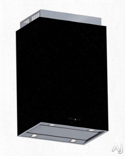 Futuro Futuro Lombardy Series Is24lombardyblkh29 24 Inch Island Chimney Hood With 940 Cfm Internal Blower Included, 4 Speeds, 0.5 - 3.2 Sones, Led Lighting, Dishwasher Safe Metal Mesh Filters, Clean Filter Reminder, Delayed Shut-off Timer And Electronic C