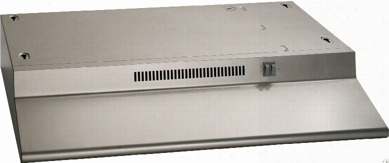 Ge Jn328ksa 0 Inch Under Cabinet Range Hood With 2 Fan Speeds, Cooktop Light, Removable Grease Filter And Non-ventd