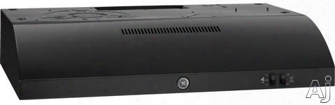 Ge Jve40dt 30 Inch Under-cabinet Range Hood With 200 Cfm Internal Blower, 2 Fan Speeds, Cooktop Light, Mesh Filters, Convertible Venting And Energy Star Rating