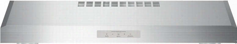 Ge Profile Pvx7300 30 Inch Under Cabinet Range Hood With 400 Cfm, 4 Speeds, Glass Touch Controls, Dishwasher Safe Filters, Dual Led Cooktop Lighting: Convertible To Recirculating