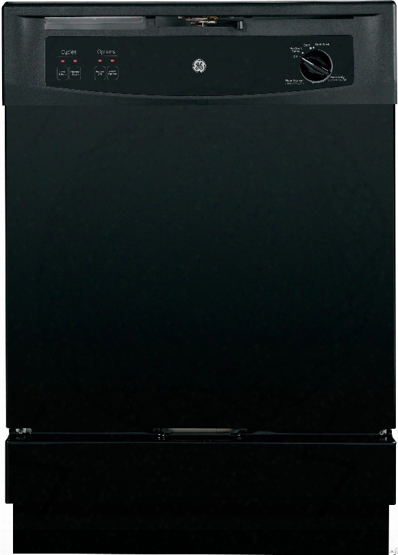 Ge S Pacemaker Gsm2200vbb Full Console Under-the-sink Dishwasher With Spacemaker Upper Rack, Piranha␞ Hard Food Disposer, Quietpower␞ Motor, Hotstart Option, Extra Fine Filter, 5 Cycles, 2 Options, 64 Dba Silence Rating And Energy Star 