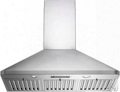 Kobe Sqb Series Rax9430sb1 Wall Mount Chimney Range Hood With 680 Cfm Internal Blower, 3 Fan Speeds, 3-level Led Lighting, Quietmode, Eco Mode, Time Delay Shutoff And Baffle Filters: 30 Inch Width