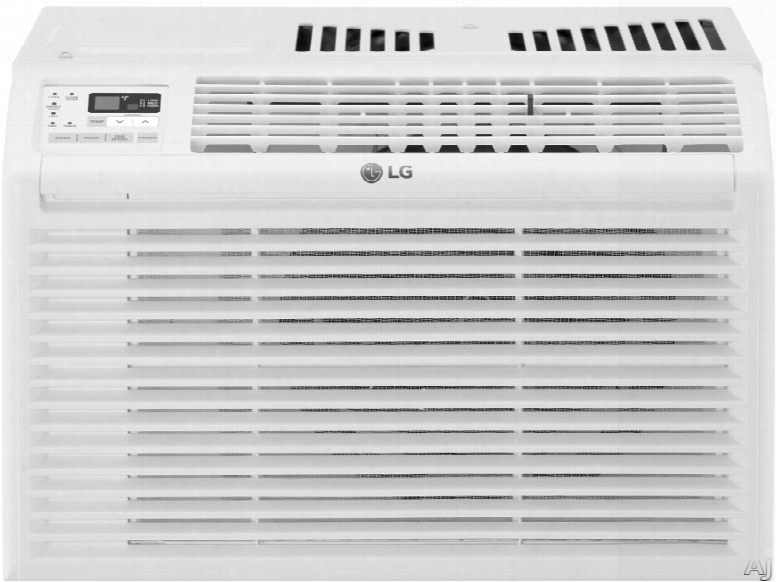 Lg Lw6017r 6,000 Btu Window Air Conditioner With Energy Saver, 24 Hour Timer, Auto Restart, 3 Fan Speeds, Filter Alarm, Wireless Remote, 11.5 Eer, 134 Cfm, 1.8 Pts/hr Dehumidification And 115v