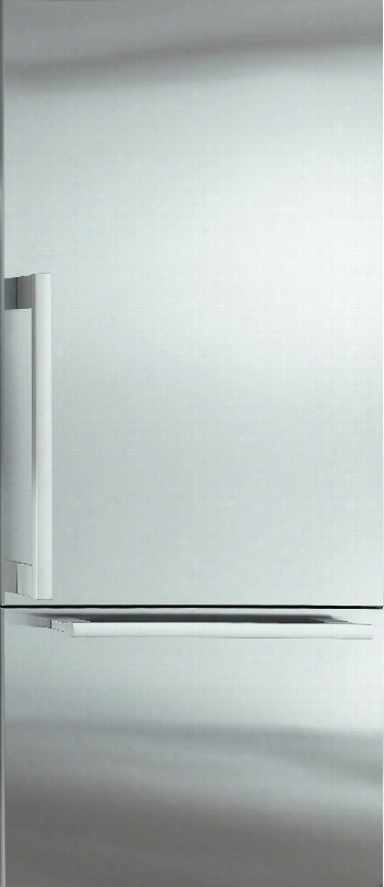 Miele Mastercool Series Kf1803 30 Inch Built-in Bottom-freezer Refrigerator With Rapidcool, Mastercool Controlls, Stability-hinge 14.8 Cu. Ft. Capacity, 3 Spill Proof Glass Shelves, Remotevision Capable, Filtered Ice Maker And Energy Star Qualified