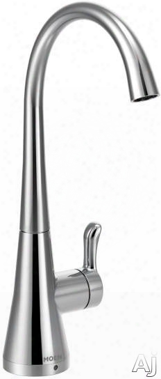 Moen S5520 Single Handle C Ast Spout Beverage Faucet For Cold Water With Optional Water Filter And Ada Compliant: Chrome