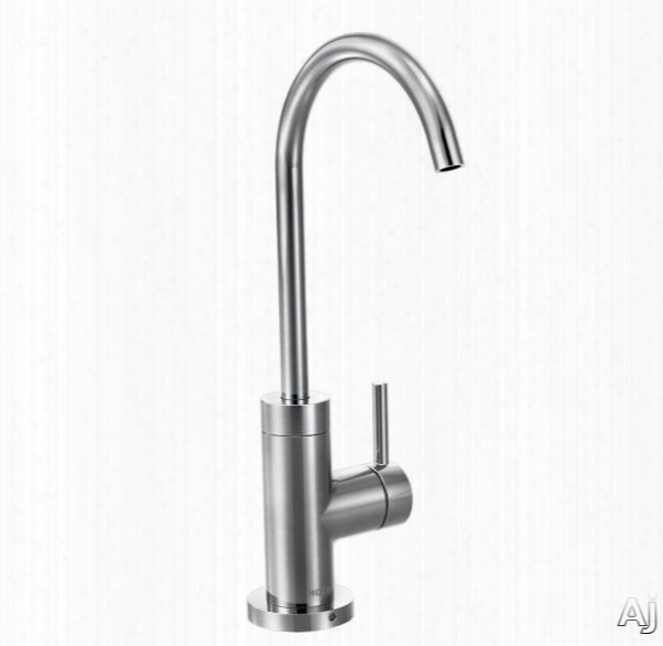 Moen S5530 Single Handle Cast Spout Beverage Faucet For Cold Water Through  Optional Water Filter And Ada Compliant: Chrome