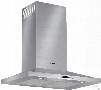 Bosch 300 Series HCP30651UC 30 Inch Wall Mount Chimney Range Hood with Recirculating Option, Heat Sensor, Dishwasher Safe Filters, 600 CFM Blower, LCD Touch Controls, Built-in Timer and Halogen Lights