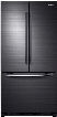 Samsung RF20HFENBSG 33 Inch French Door Refrigerator with 19.43 cu. ft. Capacity, 2 Full Width Glass Shelves, 2 Gallon Door Bins, Twin Cooling System, Surround Air Flow, LED Lighting and Automatic Filtered Ice Maker: Black Stainless Steel