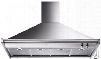 Smeg Opera KD120XU 48 Inch Wall Mount Chimney Range Hood with 770 CFM, 4 Fan Speeds, Halogen Lighting, Ergonomic Control Knobs, Dishwasher Safe Grease Filters and Optional Recirculating