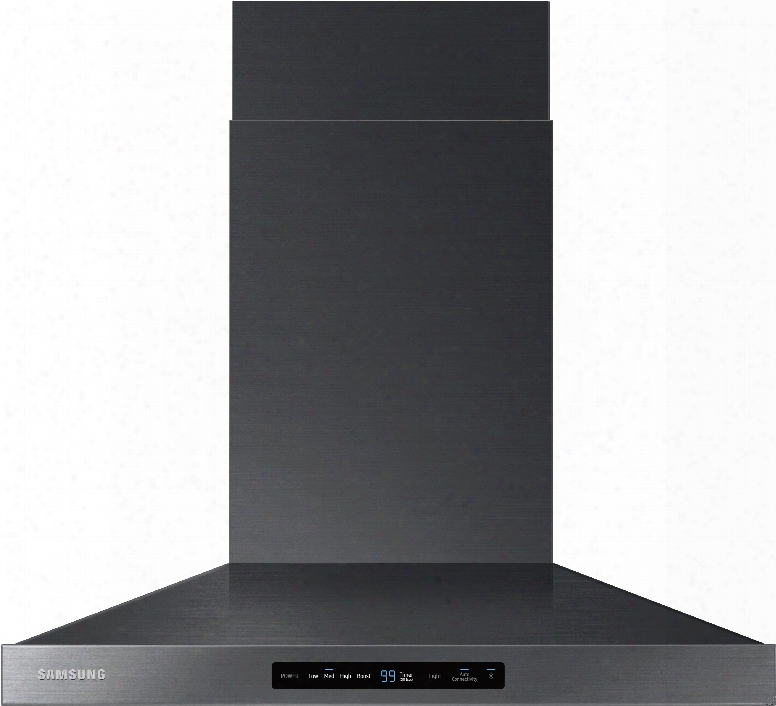 Samsung Nk30k7000w 30 Inch Wall Mount Chimney Range Hood With 600 Cfm, 4 Speeds, Booster, Led Cooktop Lighting, Digital Touch Controls, Dishwasher Safe Metal Filters And Ada Compliance With Wi-fi Connectivity