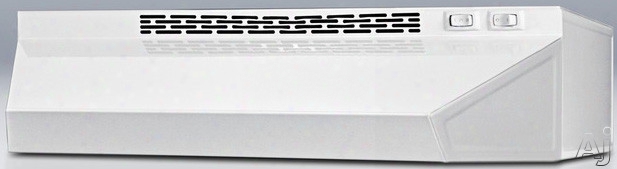 Summit H1618w 18 Inch Under Cabinet Range Hood With 180 Cfm Internal Blower, 2 Fan Speeds, Switchable Light, Aluminum-charcoal Filter And Converible To Recirculation: White