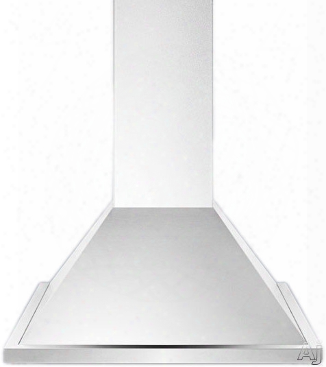 Summit Professional Series Seh1536 Wall Mount Chimney Range Hood With Internal Blower, 3 Fan Speeds, Timer Function, Aluminum Cassette Filters, Slider Controls, Non-duct Option And European Made: 36 Inch Width, 500 Cfm