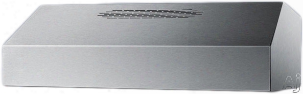 Summit Ult2820ss Pro-style Under-cabinet Range Hood With 390 Cfm Internal Blower, Variable Speed, Dual Halogen Lights, Aluminum Filter And Covertible To Recirculating: 20" Width