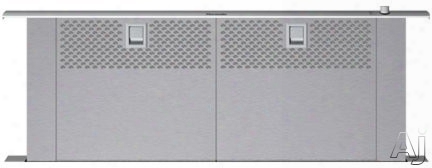 Thermador Masterpiece Series Ucvm36fs 36 Inch Downdraft Ventilation With Optional Internal/in-line/remote Blowers, Dishwasher-safe Filters, 3-speed Button Control And Screw Drive System