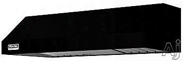 Viking Professional Series Vwh3010bk 30 Inch Pro-style Wall Mount Range Hood With 460 Cfm Internal Blower, Heat Sensor, Halogen Lights, Baffle Filters, Non-ducted Option And 10 Inch Height: Black