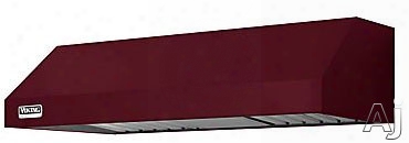 Viking Professional Series Vwh3010bu 30 Inch Pro-style Wall Mount Range Hood With 460 Cfm Internal Blower, Heat Sensor, Halogen Lights, Baffle Filters, Non-ducted Option And 10 Inch Height: Burgundy