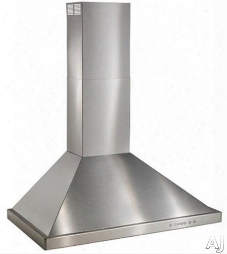 Best Wtt32i48sb Wall Mount Chimney Range Hood With Internal Bloweer, Halogen Lamps, 4-speed Electronic Push Button Control, Heat Sentry And Stainless Steel Mesh Filters: 48 Inch Range Hood