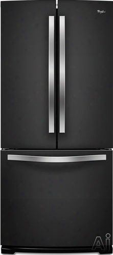 Whirlpool Wrf560smye 30 Inch French Door Refrigerator With Freshflow Preserver, Freshflow Filter, Temperature Controlled Pantry ,19.6 Cu. Ft. Capacity, Spillsaver Glass Shelves, Humidity-control Crispers, Ice Maker And Energy Star: Black Ice