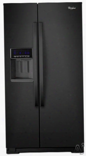 Whirlpool Wrs571cidb 36 Inch Counter Depth Side-by-side Refrigerator Withh Accu-chill System, Freshflow Filter, Pur Filter, Ice/water Dispenser, Humidity Controlled Drawer, Gallon Door Bins, Spillguard Glass Shelves, 20.6 Cu. Ft. Capacity And Energy Star: 