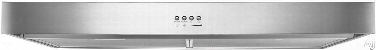 Whirlpool Wvu37uc6f 36 I Nch Under Cabinet Range Hood With Recirculation Option, Fit System, Dishwasher-safe Filters, 250 Cfm And Led Task Lighting